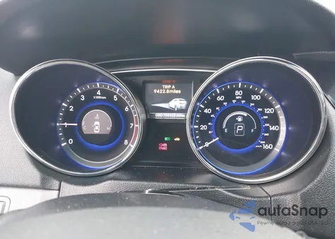 2014 Hyundai Sonata Limited z USA, uszkodzony, nr VIN 5NPEC4AC6EH885960